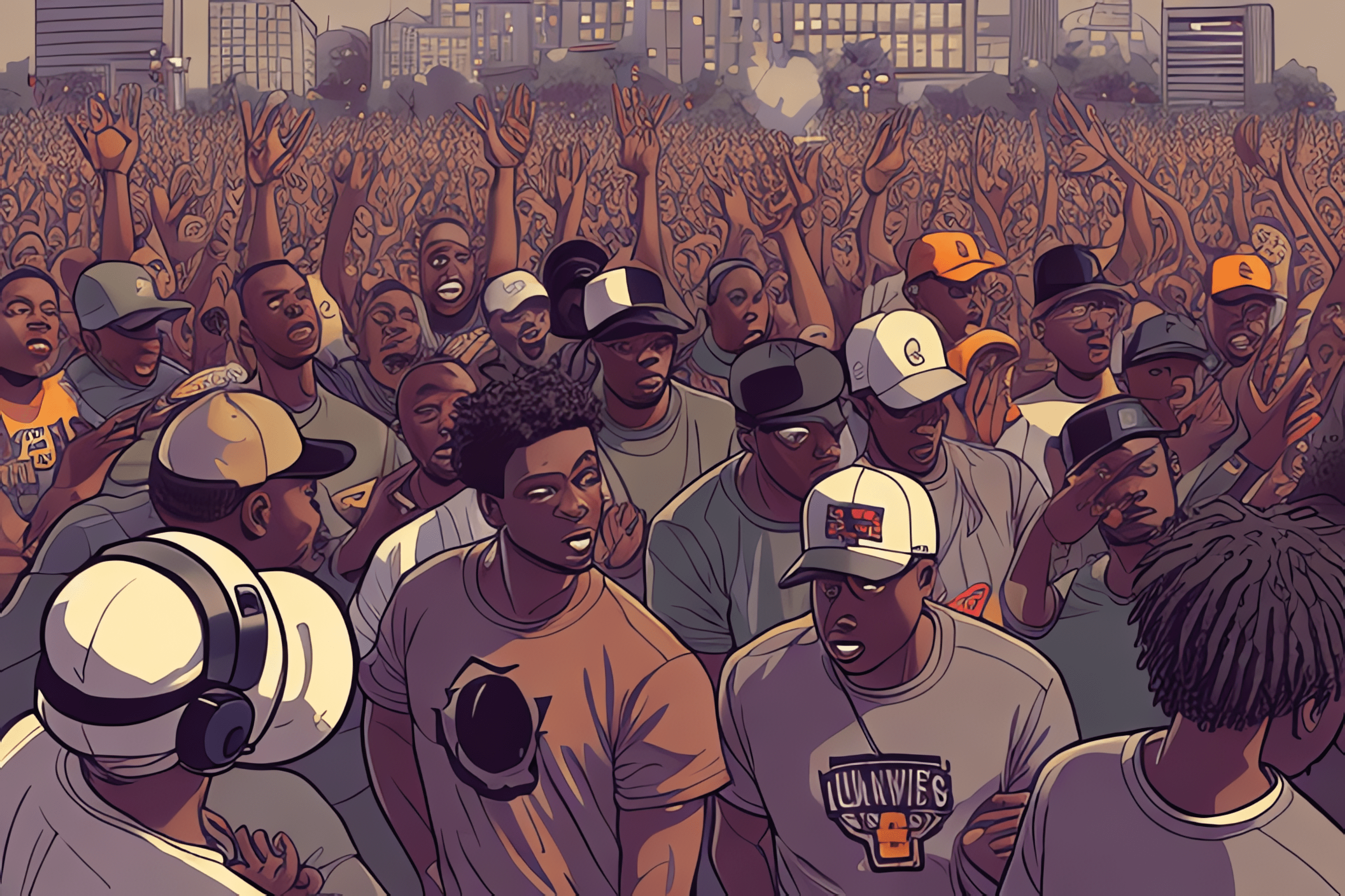 Ad crowd